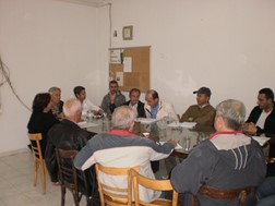 Συσκέψεις με τους προέδρους των τοπικών και δημοτικών κοινοτήτων του δήμου Λαρισαίων